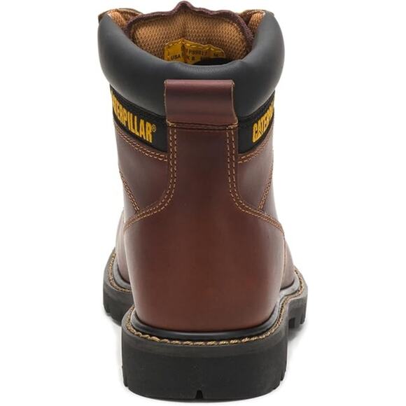 CAT Men’s Second Shift Steel Toe Work Boot P89817 Leather Slip Resistant main image 4